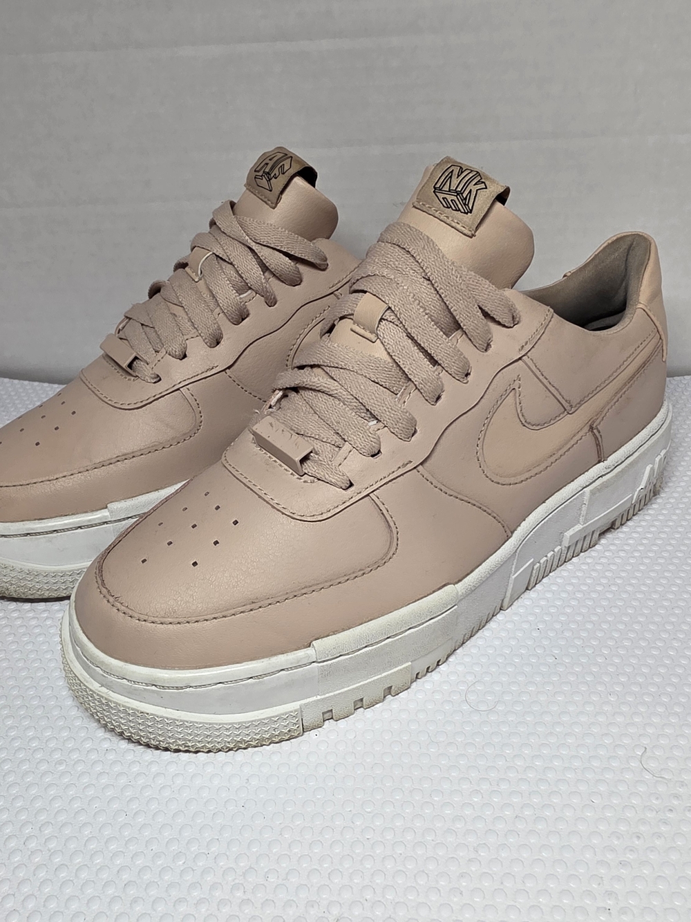 Size 9.5 - Nike Air Force 1 Pixel Particle Beige Women's
